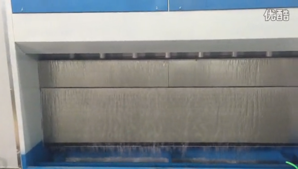 無泵水幕噴漆房工程實例